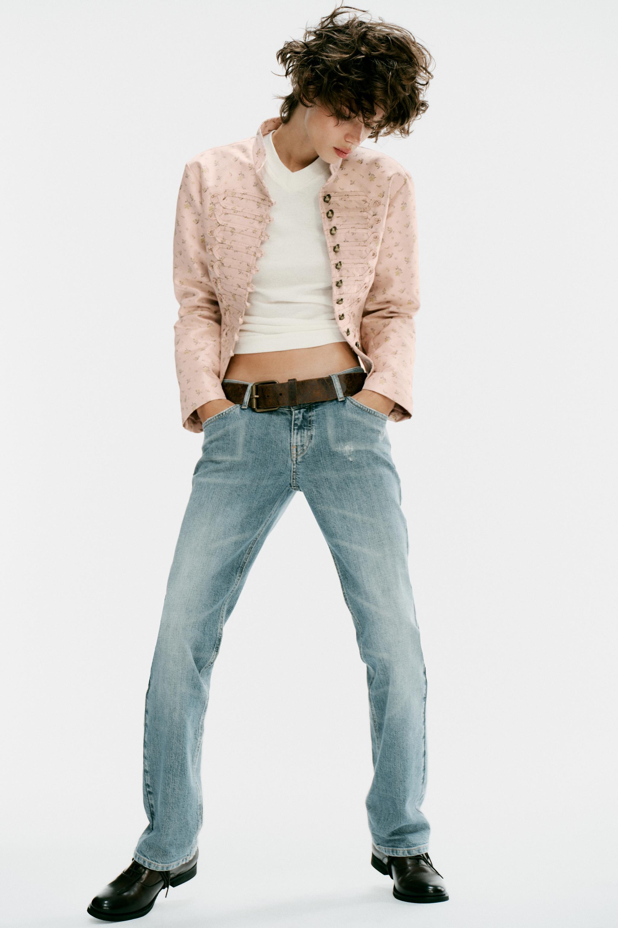 JEAN TRF SLIM TAILLE BASSE